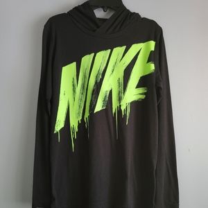 Hooded long sleeve Top YXL